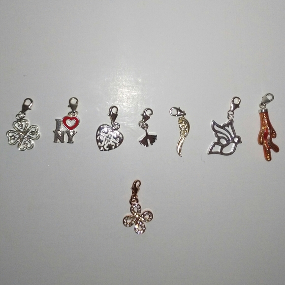 None Jewelry - Set of 8 charms